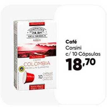 Zaffari Café corsini c 10 cápsulas oferta