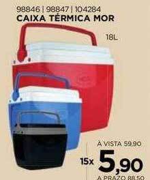 Benoit Caixa térmica mor oferta