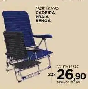 Cadeira praia benoá