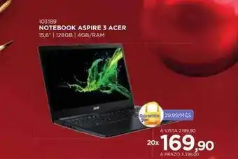 Benoit Notebook aspire 3 acer oferta