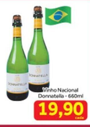 Shibata Supermercados Vinho Nacional Donnatella 660ml oferta