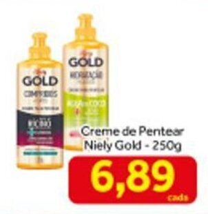 Shibata Supermercados Creme de Pentear Niely Gold 250g oferta
