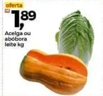 Acelga ou Abobora leite 1kg
