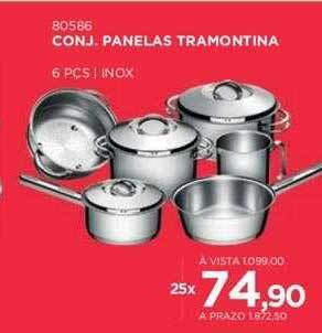Benoit Conj. panelas tramontina oferta
