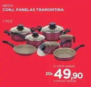 Benoit Conj. panelas tramontina oferta