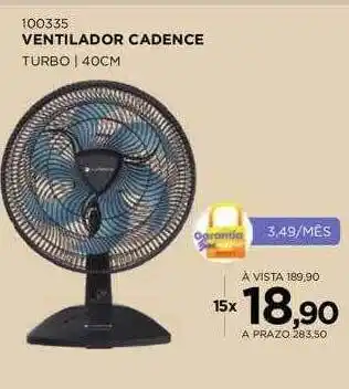 Benoit Ventilador cadence oferta