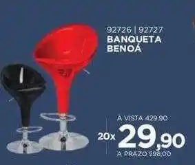 Benoit Banqueta benoá oferta
