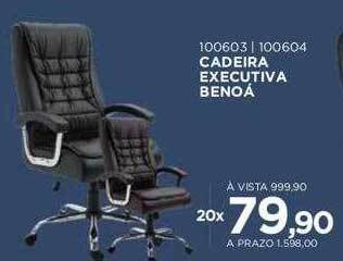 Benoit Cadeira executiva benoá oferta