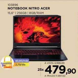 Benoit Notebook nitro acer oferta
