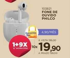 Benoit Fone de ouvido philco oferta