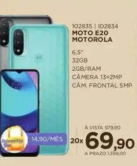 Benoit Moto e20 motorola oferta