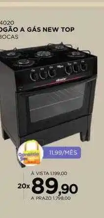 Benoit Fogão a gás new top oferta