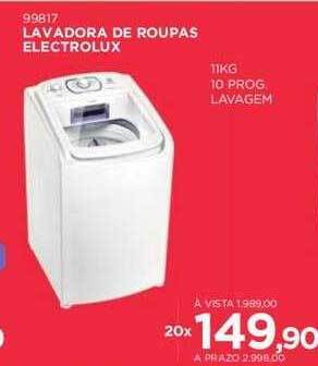 Benoit Lavadora de roupas electrolux oferta