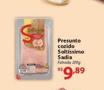 Nacional Presunto cozido soltissimo sadia oferta