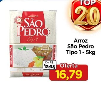 Arroz Sao Pedro tipo 1 5kg