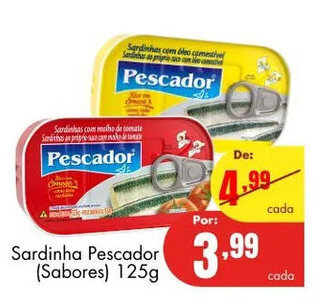 Sardinha Pescador 125g
