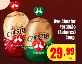 Barbosa Supermercados Ave Chester Perdigao Congelado 1kg oferta