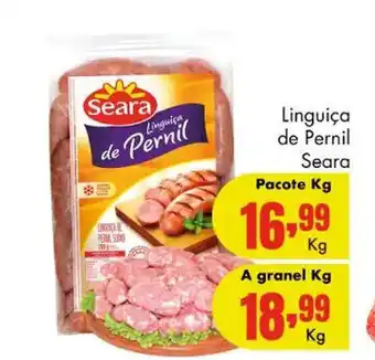 Barbosa Supermercados Linguica de Pernil Seara pacote 1kg oferta