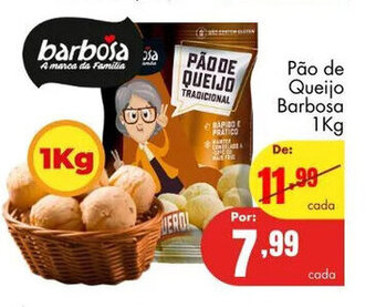 Barbosa Supermercados Pao de Queijo Barbosa 1kg oferta