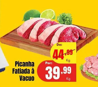 Barbosa Supermercados Picanha Fatiada a vacuo 1kg oferta