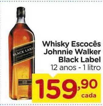 Carrefour Whisky escocês johnnie walker black label oferta