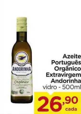 Carrefour Azeite português orgânico extravirgem andorinha oferta