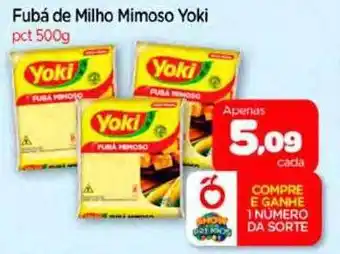 Nordestão Fubá de milho mimoso yoki oferta