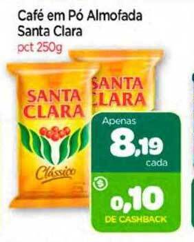 Nordestão Café em pó almofada santa clara oferta