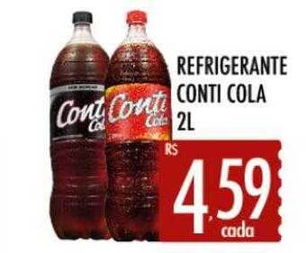 Supermercados Avenida Refrigerante conti cola oferta