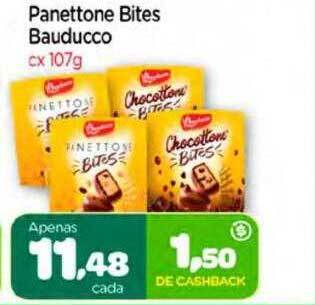 Nordestão Panettone bites bauducco oferta