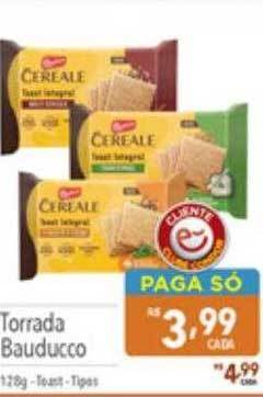 Supermercados Condor Torrada bauducco oferta