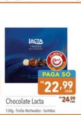 Supermercados Condor Chocolate lacta oferta