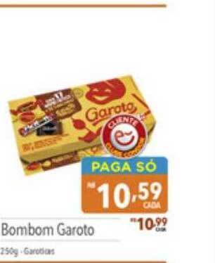 Supermercados Condor Bombom garoto oferta