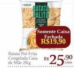 Royal Supermercados Batata pré-frita congelada casa de mãe oferta