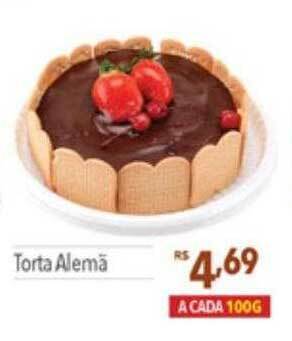 Supermercados Condor Torta alemã oferta