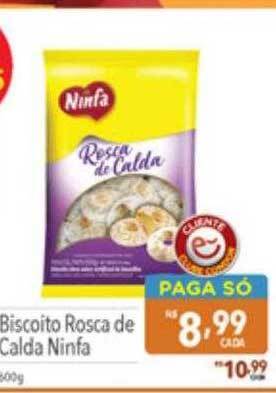 Supermercados Condor Biscoito rosca de calda ninfa oferta