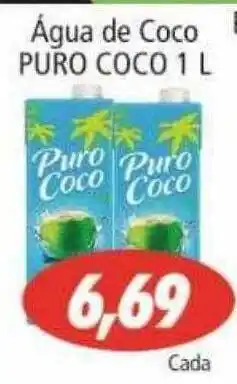 Alvorada Supermercados Água de coco puro coco oferta