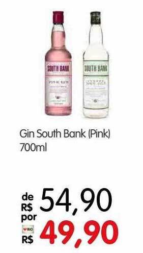 Gin south bank pink