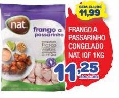 Costazul Supermercados Frango a passarinho congelado nat. iqf 1kg oferta