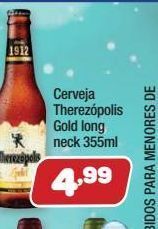 Costazul Supermercados Cerveja therezópolis gold long neck 355ml oferta