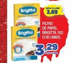 Costazul Supermercados Filtro de papel brigitta 102 c/30 unids. oferta