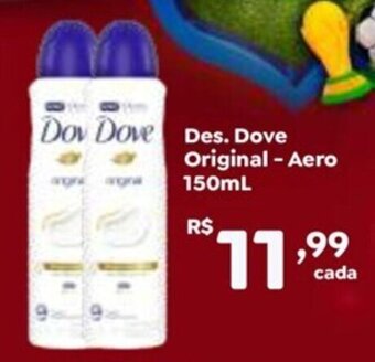 Des. Dove original Aero 150ml