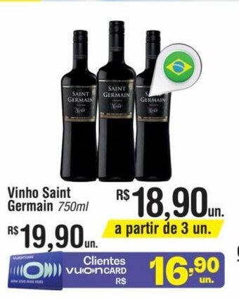 Fort Atacadista Vinho Saint Germain 750ml oferta