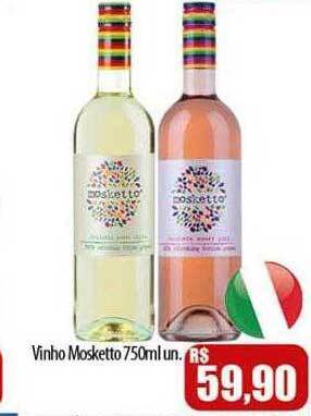 Proença Supermercados Vinho mosketto oferta