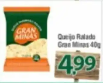 Queijo ralado Gran Minas 40g