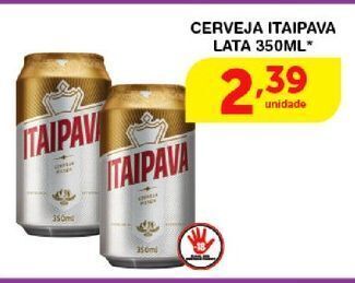 Roldão Cerveja itaipava 350ml oferta
