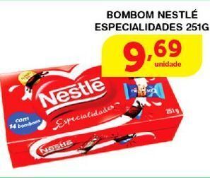 Roldão Bombom nestlé especialidades 251g oferta