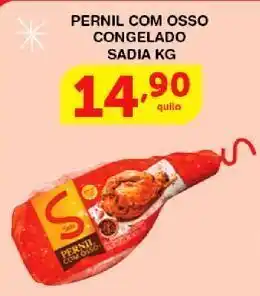 Roldão Pernil com osso sadia kg oferta