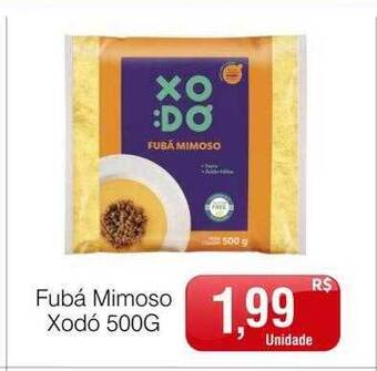 Fubá mimoso xodó