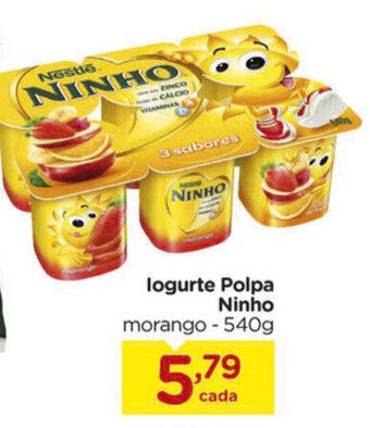 Carrefour Iogurte Polpa Ninho 540g oferta